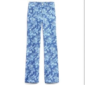LoveShackFancy × Gap Floral Jeans